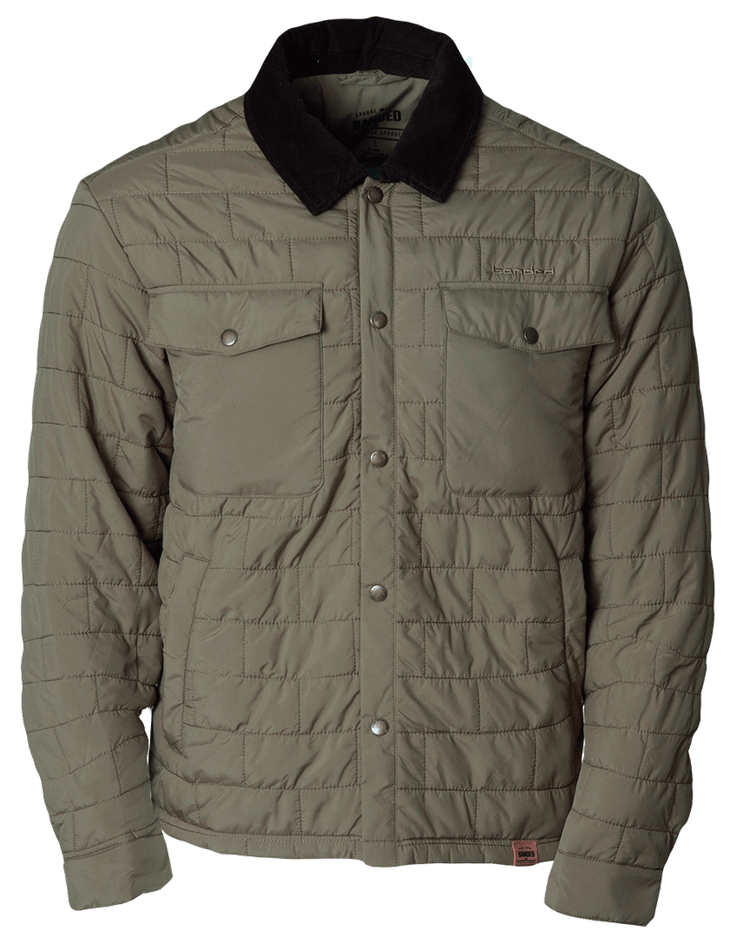 Banded Cumberland Shirt Jacket B-Line 07