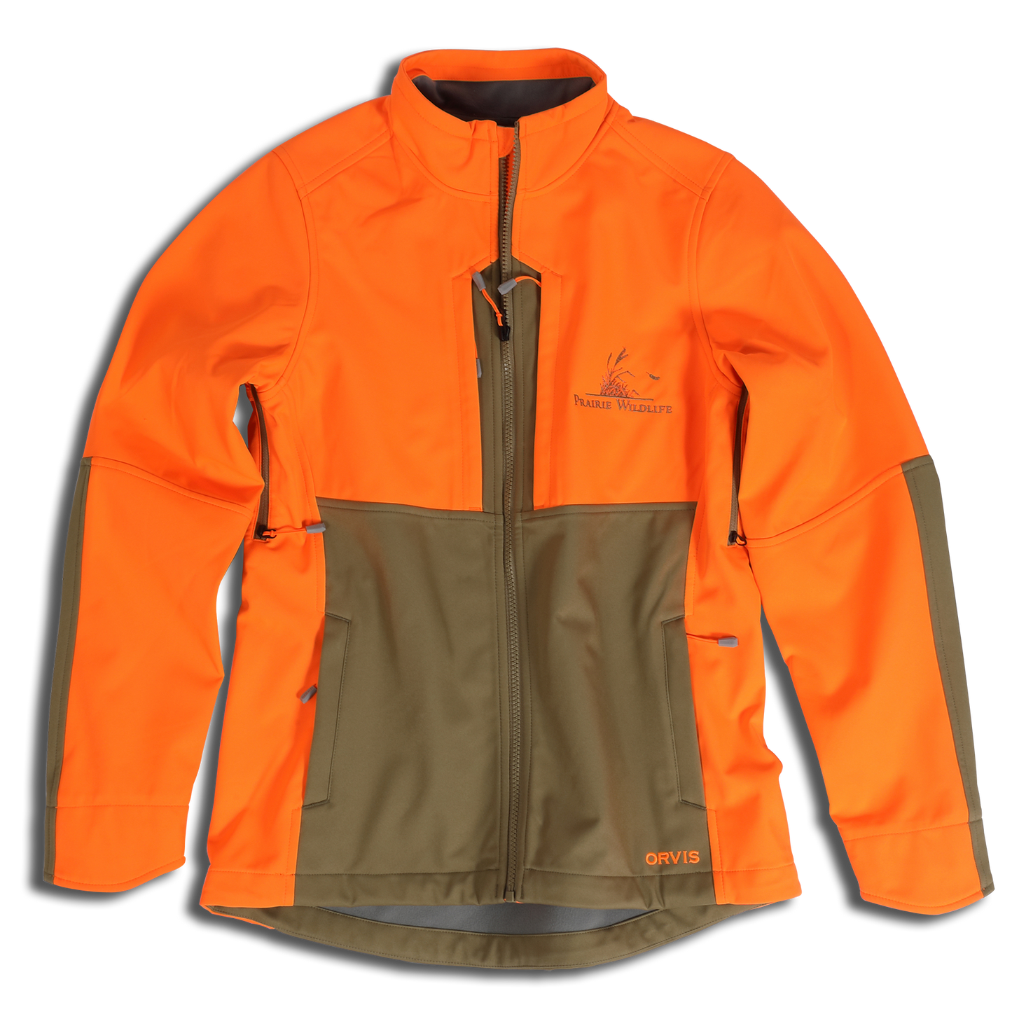 Orvis Upland Softshell Jacket Tan / Blaze