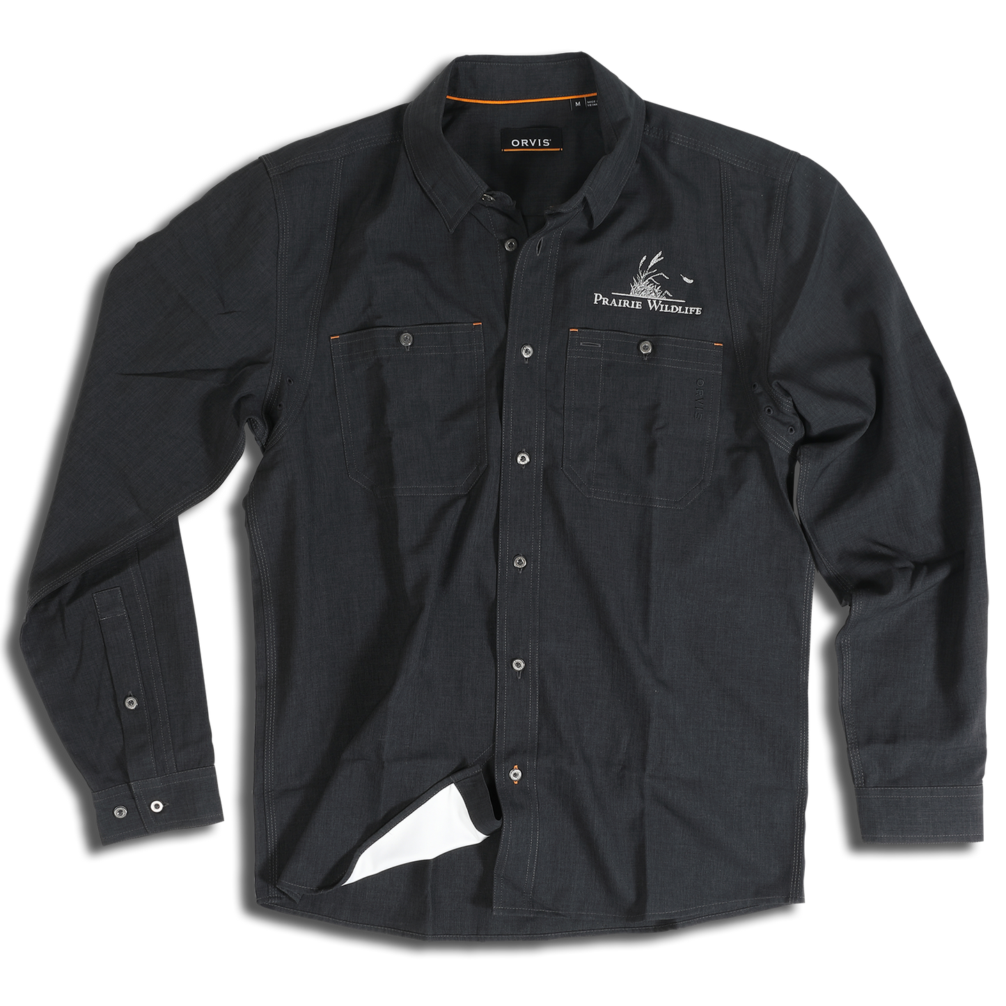 Orvis Men's Tech Chambray Work Shirt Long Sleeve